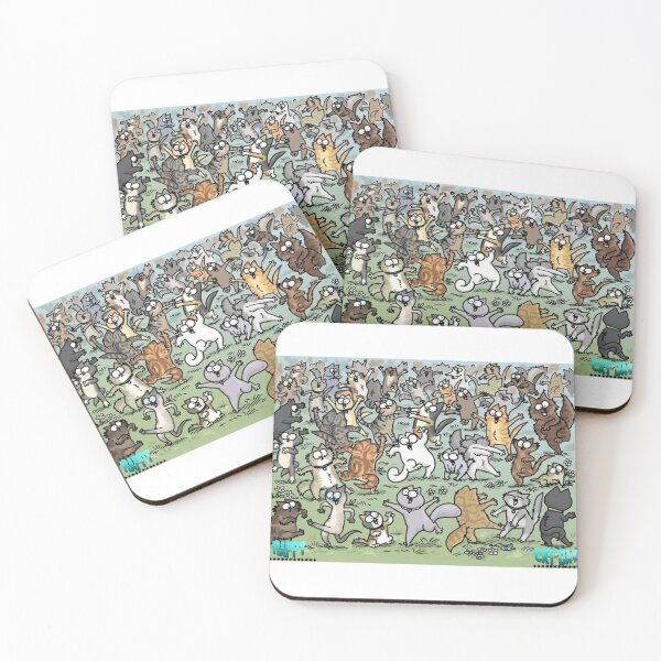 Item preview, cats designed and sold by dellyr.
