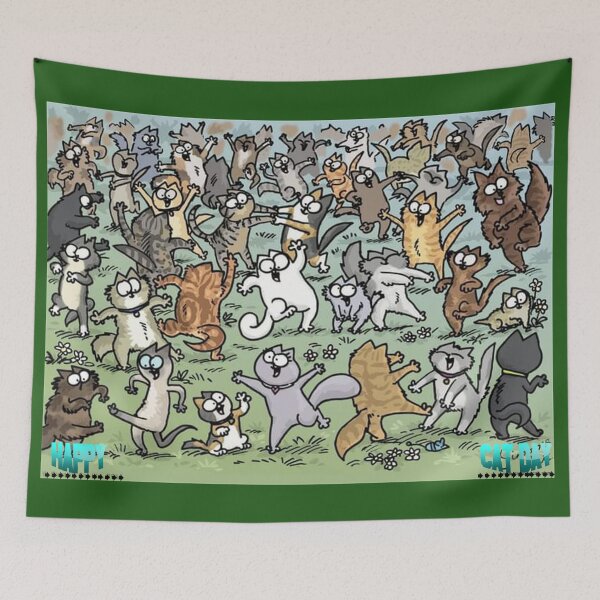 Item preview, cats designed and sold by dellyr.