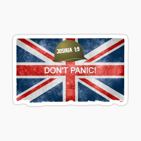 Item preview, Don't Panic! designed and sold by AlwayzATreasure.