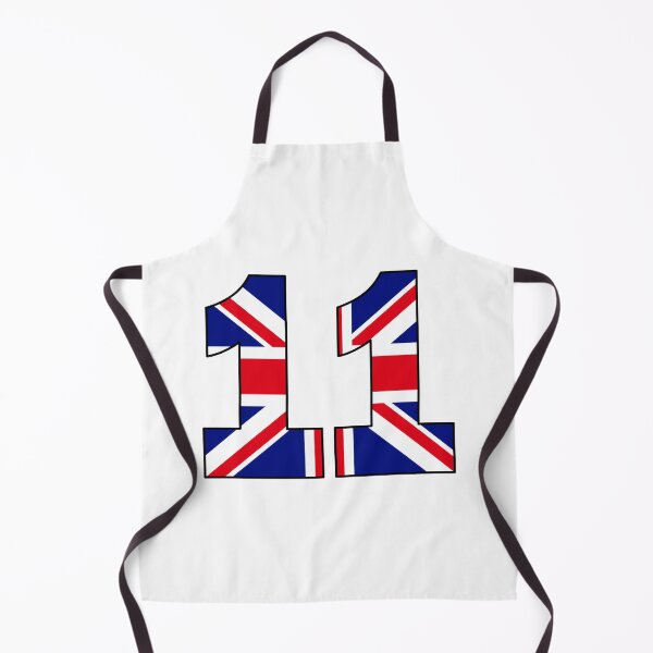 Item preview, Number 11 with UK flag on the background designed and sold by AllShirts21.