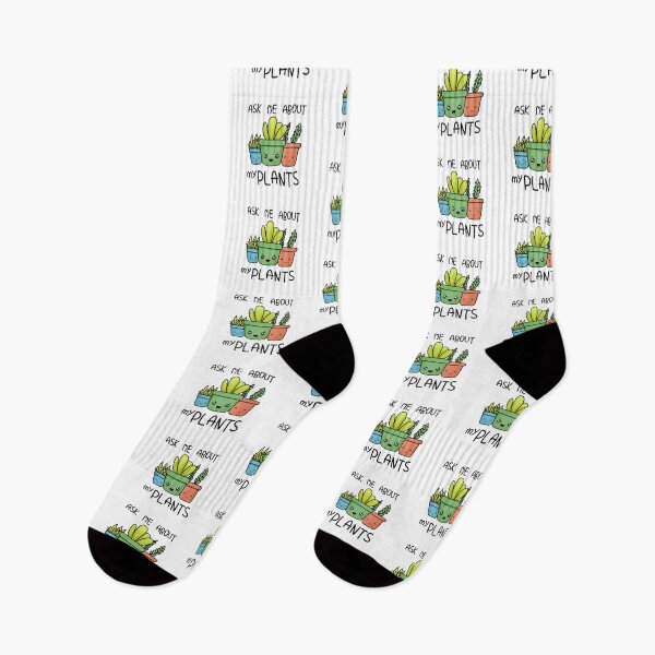 Item preview, ASK ME ABOUT MY PLANTS CUTE FACES  designed and sold by ButterflyX.
