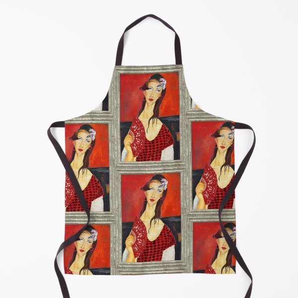 Item preview, The Red Fan (based on Amadeo Modigliani's painting) designed and sold by PrivateVices.