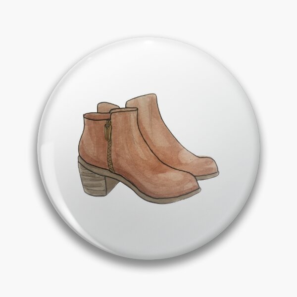 Artikelvorschau, Herbst Stiefeletten Illustration in Aquarell entworfen und verkauft von Regan Ralston.