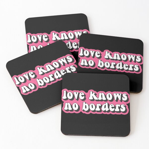 Item preview, Love knows no borders designed and sold by Statim.