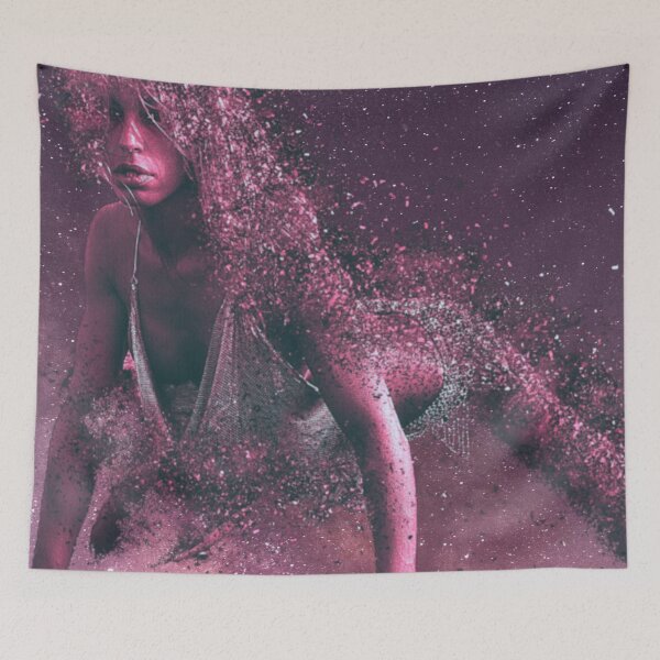 Item preview, Sensual Naked women Dog Pose Abstract Art, cool trendy design designed and sold by bobla25.