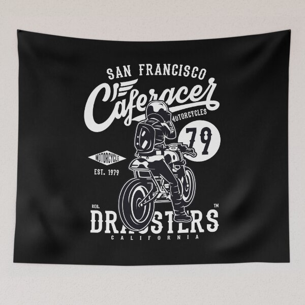 Item preview, San Francisco Café Racer - Awesome café racer bike lover Gift designed and sold by Teenation9.