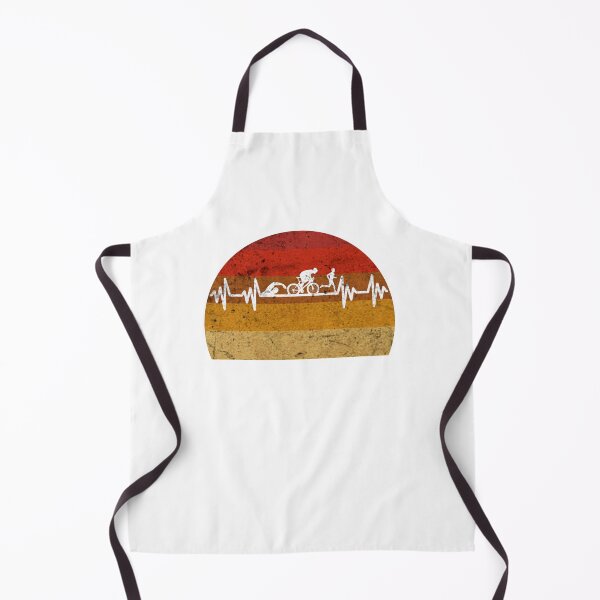 Item preview, Triathlon Heartbeat Retro Vintage Grunge designed and sold by Yanyo.