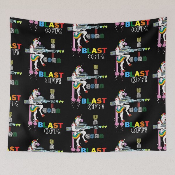 Item preview, Unicorn Blast Off designed and sold by sgmydesigns.