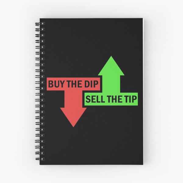Item preview, Buy The Dip Sell The Tip Stock Market Trader designed and sold by Zeeph.