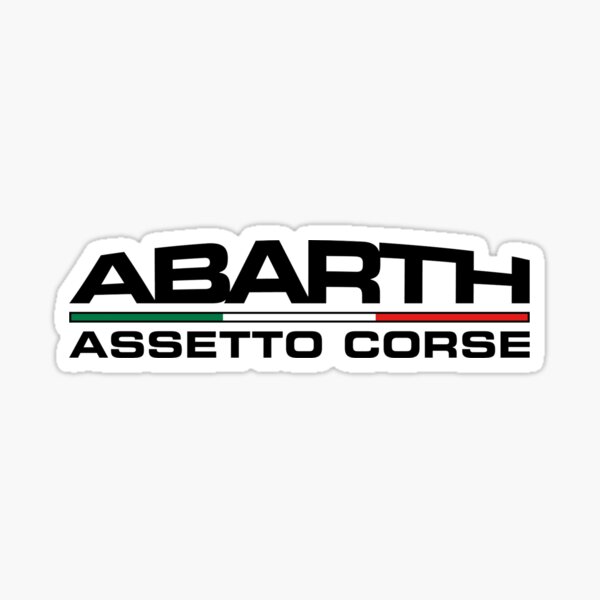 Abarth 500 Assetto Corse Italia Sticker