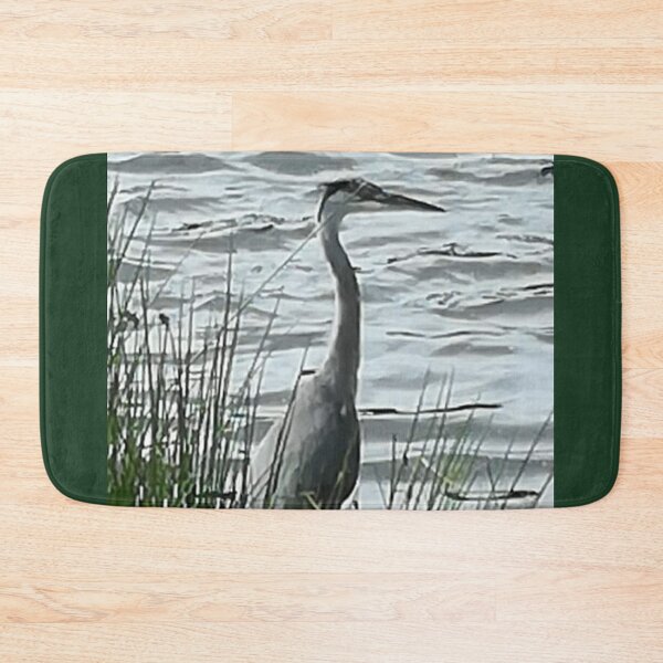 Item preview, Heron Fishing in the Lake by Paulele designed and sold by Paulele.