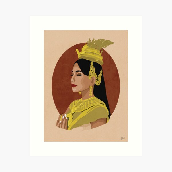 Item preview, Cambodian Woman designed and sold by PbJournal.