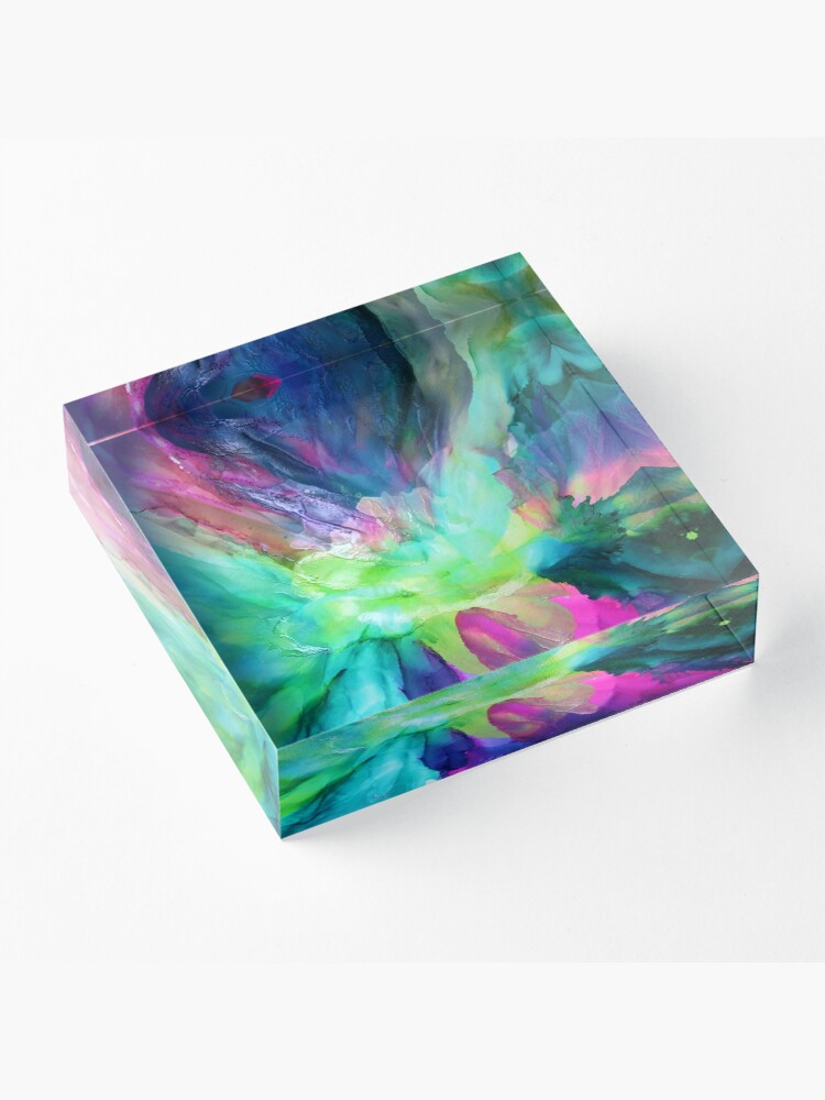Alternate view of Eden Lotus Acrylic Block