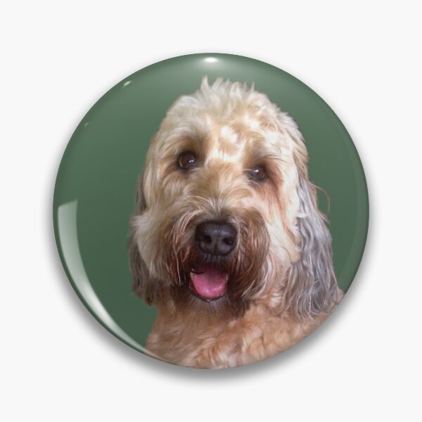 Item preview, Wheaton Terrier with Green Background designed and sold by KarenZuk.