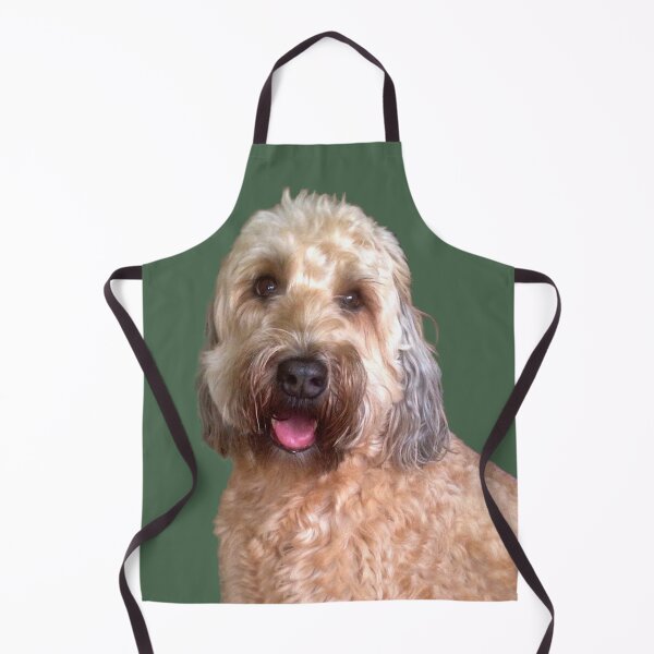 Item preview, Wheaton Terrier with Green Background designed and sold by KarenZuk.