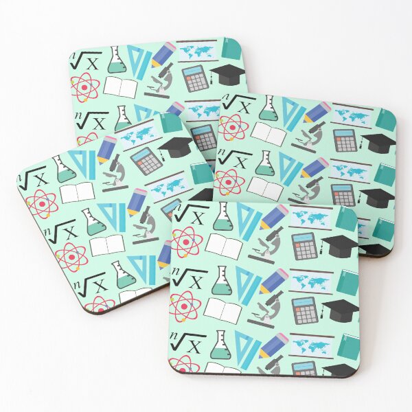 Item preview, Back to School Pattern - School Supplies Pattern - Beautiful gift for kids and teachers designed and sold by TamGustam.