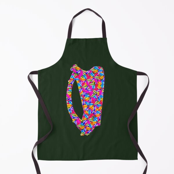 Item preview, Irish Flowers Celtic Harp designed and sold by articlave.