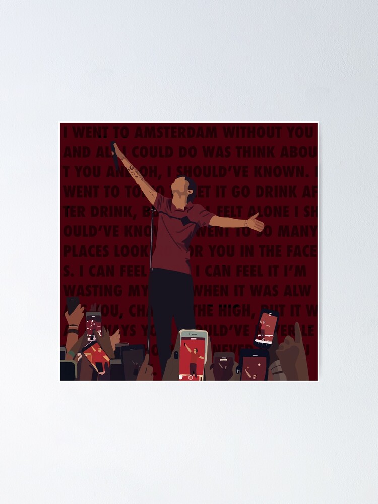 Louis Tomlinson Wall Art: Two of Us Lyrics Poster Walls One 