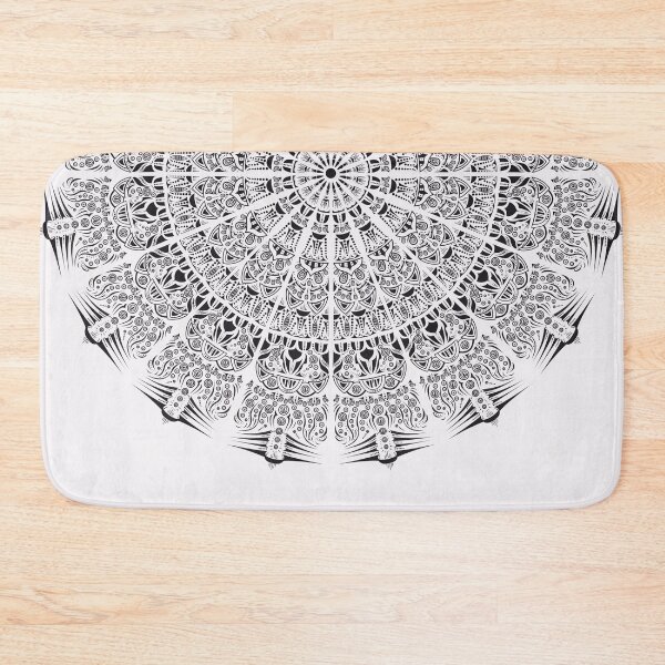 Item preview, Black and White Mandala designed and sold by DreamscapesArt.