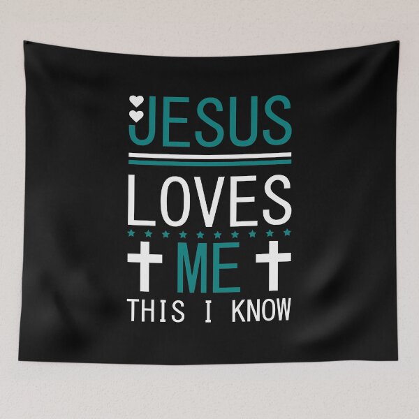 Item preview, Jesus loves me designed and sold by rehatschek.