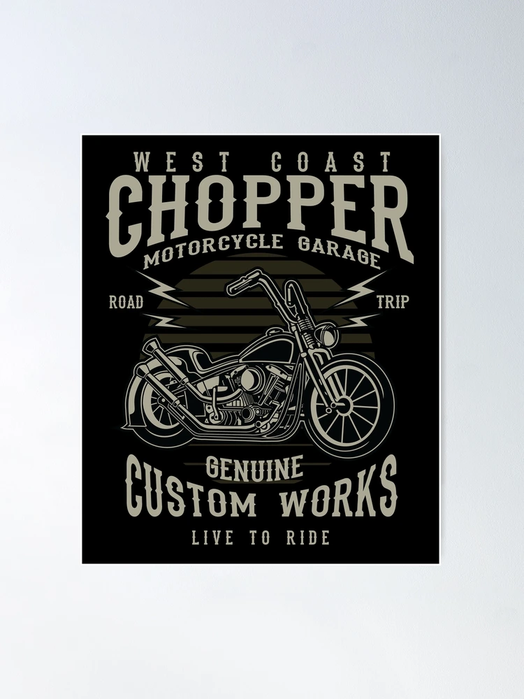 west coast chopper - Awesome chopper bike lover Gift