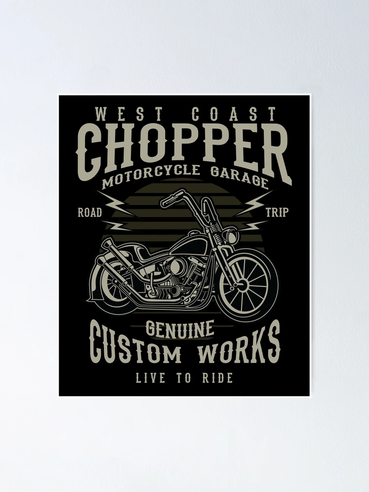 west coast chopper - Awesome chopper bike lover Gift