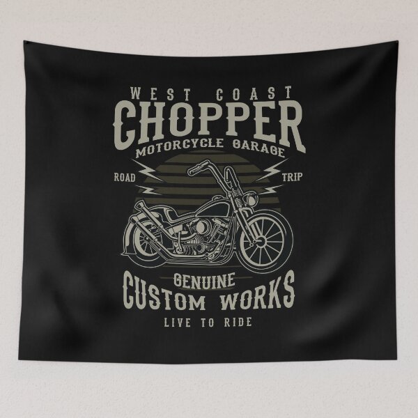 Item preview, west coast chopper - Awesome chopper bike lover Gift designed and sold by Teenation9.