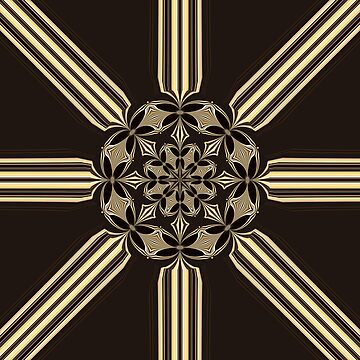 Artwork thumbnail, Bohemian Flower (2) by vkdezine