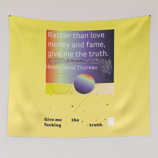 Item preview, Rather than love money and fame, give me the truth designed and sold by quotesonposters.