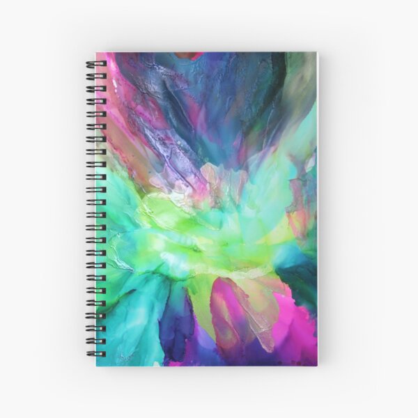 Eden Lotus Spiral Notebook