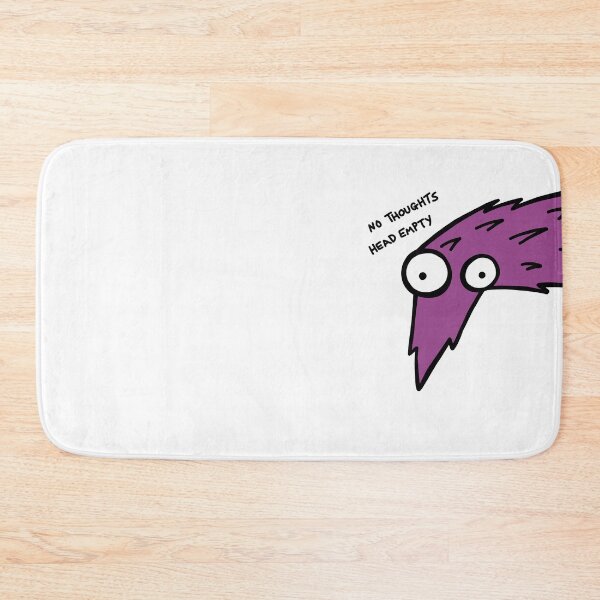 Item preview, Worm on a String "No Thoughts, Head Empty" (Purple)  designed and sold by pichosaur.