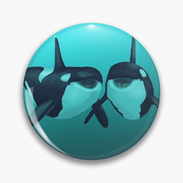 Item preview, Funny orca couple designed and sold by Eleanarte.