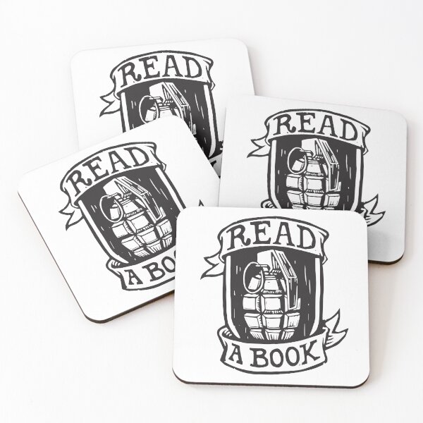 Item preview, Read a Book Grenade designed and sold by kneehighprints.