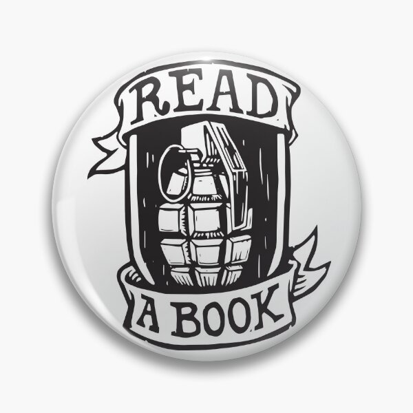 Item preview, Read a Book Grenade designed and sold by kneehighprints.