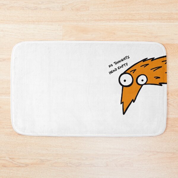 Item preview, Worm on a String "No Thoughts, Head Empty" (Orange)  designed and sold by pichosaur.