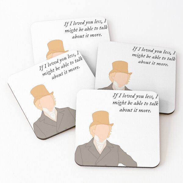 Item preview, Mr. Knightley portrait and quote from Emma designed and sold by Mayme.