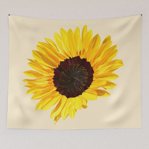 Item preview, Leaved Sunflower designed and sold by ErinFCampbell.