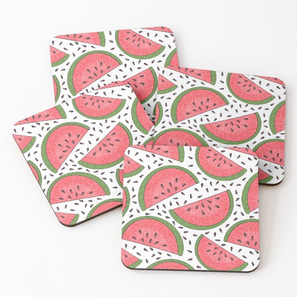Item preview, Watermelons and seeds designed and sold by owlwithapencil.