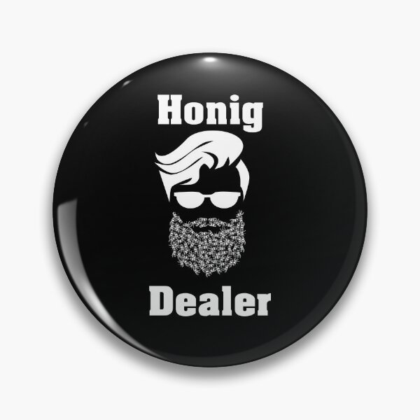 Item preview, Beekeeper, honey dealer with bees beard designed and sold by Shirt-Scheune.