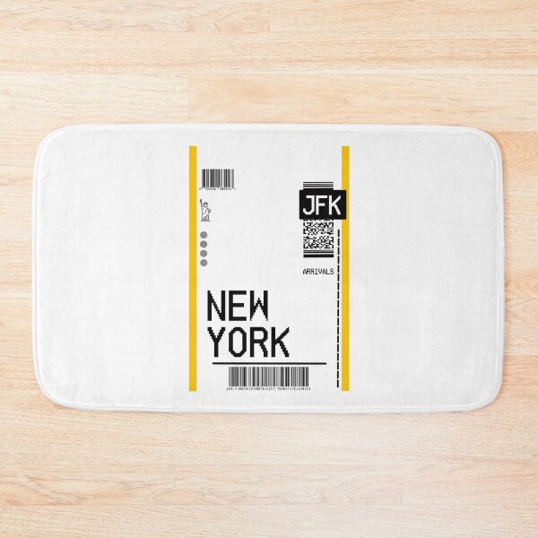 Item preview, NEW YORK PLANE TICKET AIRPORT TAG designed and sold by Glossypop.