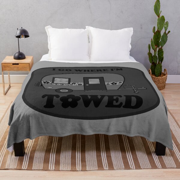 Item preview, I Go Where I'm Towed - Black designed and sold by HappyGDuckyFarm.