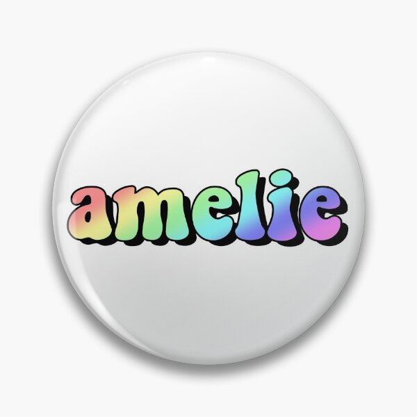 Item preview, aesthetic rainbow amelie name designed and sold by STAR10008.