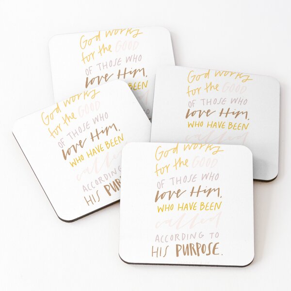 Item preview, Romans 8:28 | Bible Verses | Christian Inspirational Faith | Illustration Calligraphy designed and sold by seaniemendoza.
