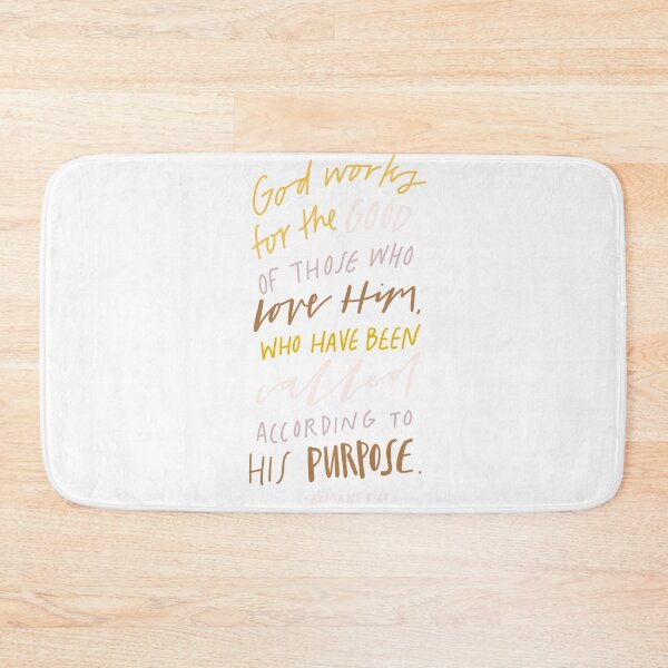 Item preview, Romans 8:28 | Bible Verses | Christian Inspirational Faith | Illustration Calligraphy designed and sold by seaniemendoza.