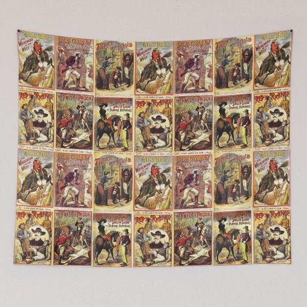 Item preview, #3 Vintage Wild West America Show Montage Ephemera Comic designed and sold by WizardsWorld.