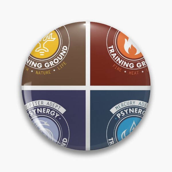 Item preview, Training Ground Emblems Golden Sun designed and sold by asiboe.