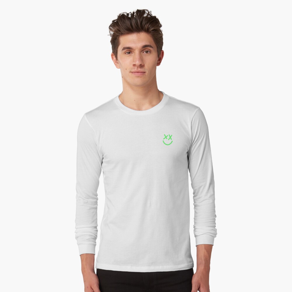 Louis Tomlinson Merch Smiley Walls Neon Green Logo Shirt - Tiotee