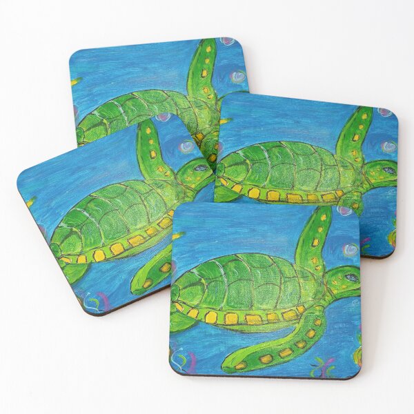 Artikelvorschau, Die schwimmende Schildkröte entworfen und verkauft von amyredfordart.