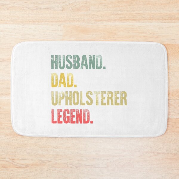 Item preview, Funny Men Vintage T Shirt Husband Dad Upholsterer Legend Retro designed and sold by Bendthetrend.