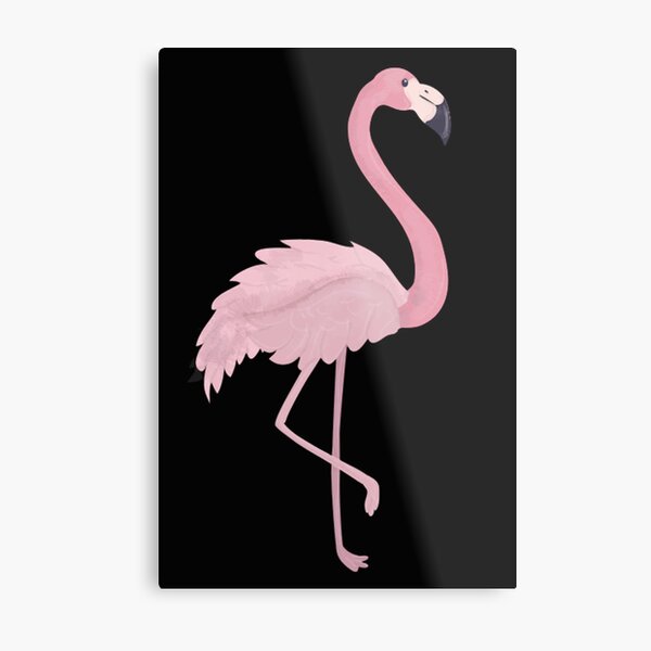 Flamingo Bird Flamingo Lovers Pink Bird 90s Style Bird Pattern Still Chill Animal Metal Print By Usbazar Redbubble - sock on twitter flamingo photo flamingo pictures roblox funny